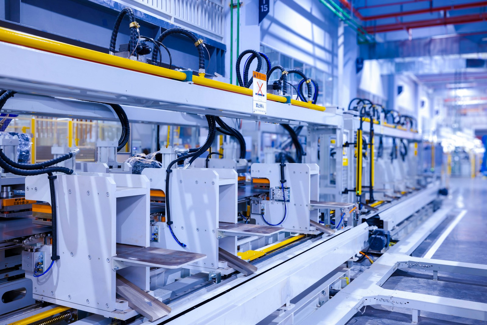 Factory network and CCTV installation